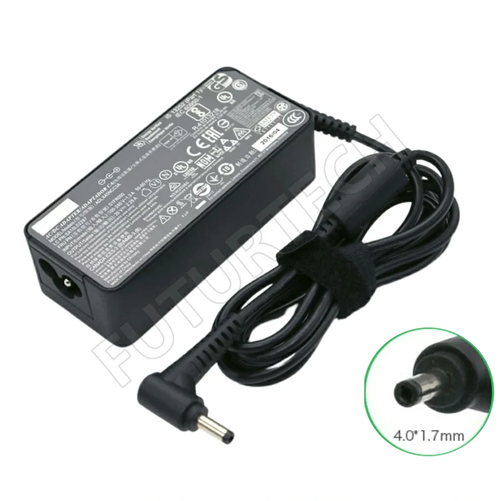 Laptop Adapter best price Used Adapter Lenovo 20v-2a25 | 45w (ORG) 4.0*1.7mm Ideapad