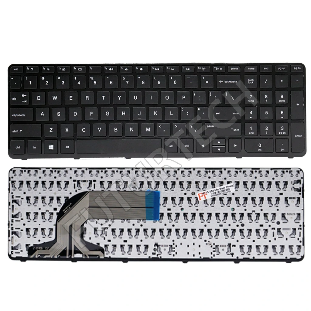 Laptop Keyboard best price Keyboard HP Pavilion 15r 15d 15e 15-R 15-D | Black (Frame)